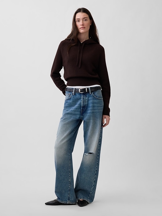 Image number 2 showing, CashSoft Sweater Hoodie