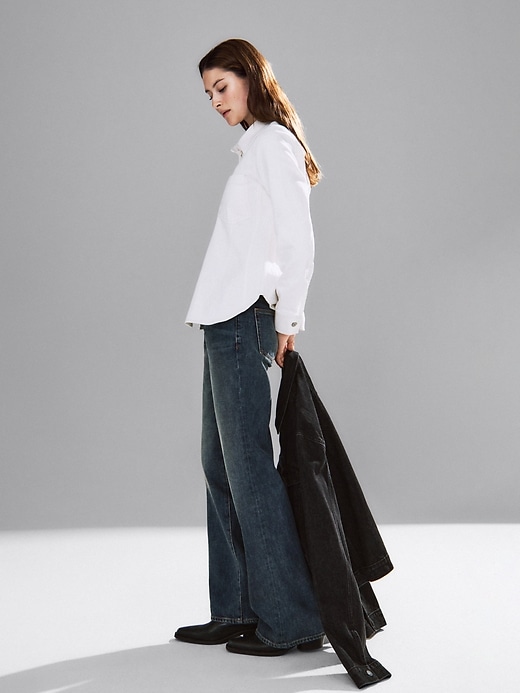 Image number 6 showing, Cinched Denim Shirt